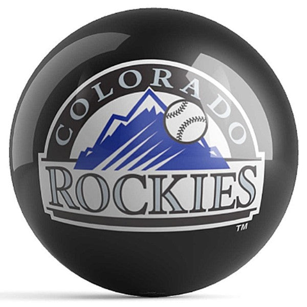 MLB Colorado Rockies Bowling Ball