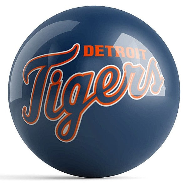 MLB Detroit Tigers Bowling Ball Back