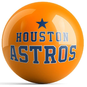 MLB Houston Astros Bowling Ball Back