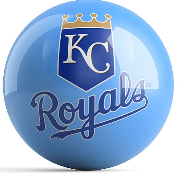 MLB Kansas City Royals Bowling Ball Front