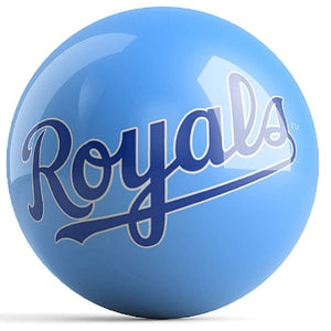 MLB Kansas City Royals Bowling Ball Back