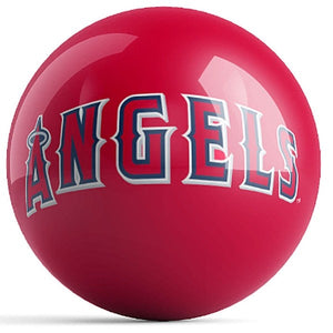 MLB Los Angeles Angels Bowling Ball Back
