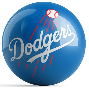 MLB Los Angeles Dodgers Bowling Ball Back