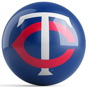 MLB Minnesota Twins Bowling Ball Back
