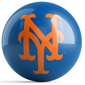 MLB New York Mets Bowling Ball Back