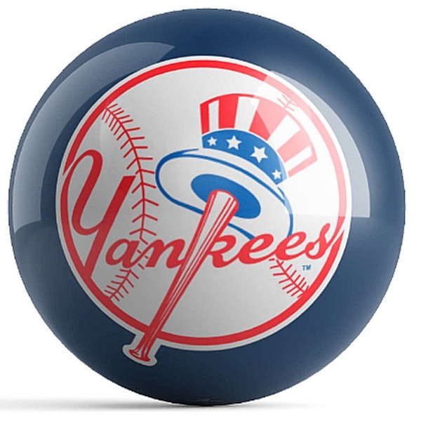 MLB New York Yankees Bowling Ball Front