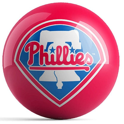 MLB Philadelphia Phillies Bowling Ball Front