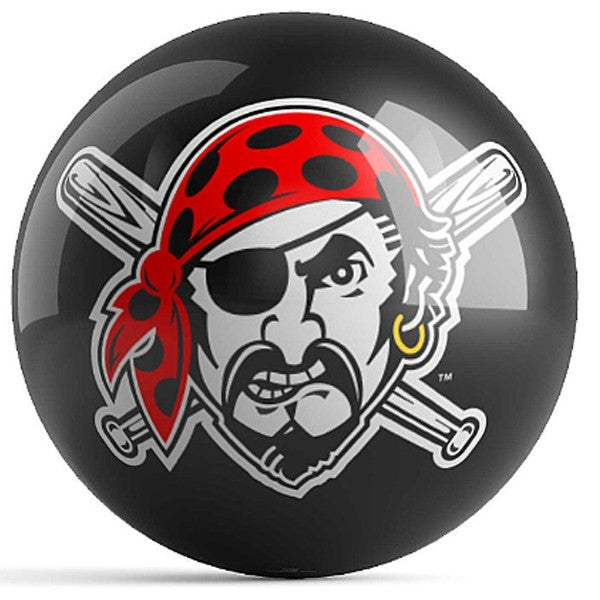 MLB Pittsburgh Pirates Bowling Ball Front
