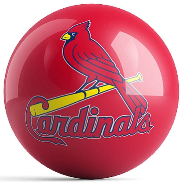 MLB St. Louis Cardinals Bowling Ball Front