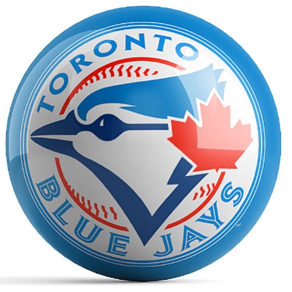 MLB Toronto Blue Jays Bowling Ball Front