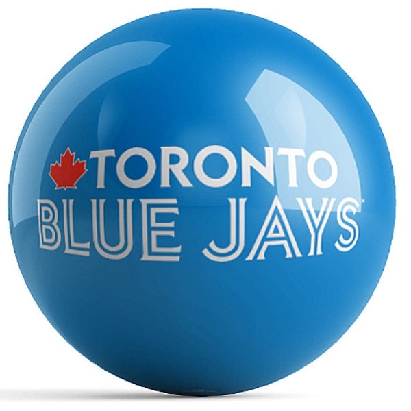 MLB Toronto Blue Jays Bowling Ball Back