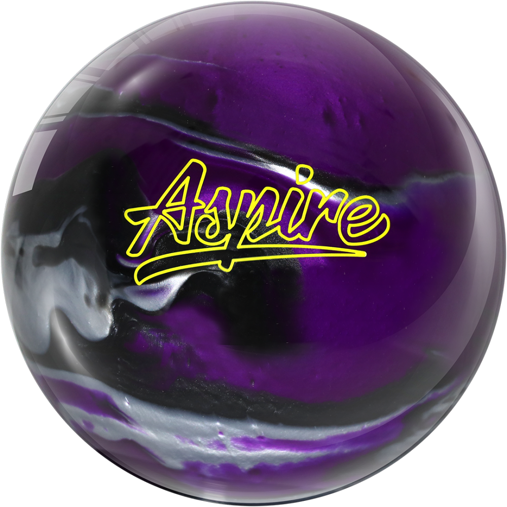 Motiv Aspire Purple/Black/Silver Bowling Ball