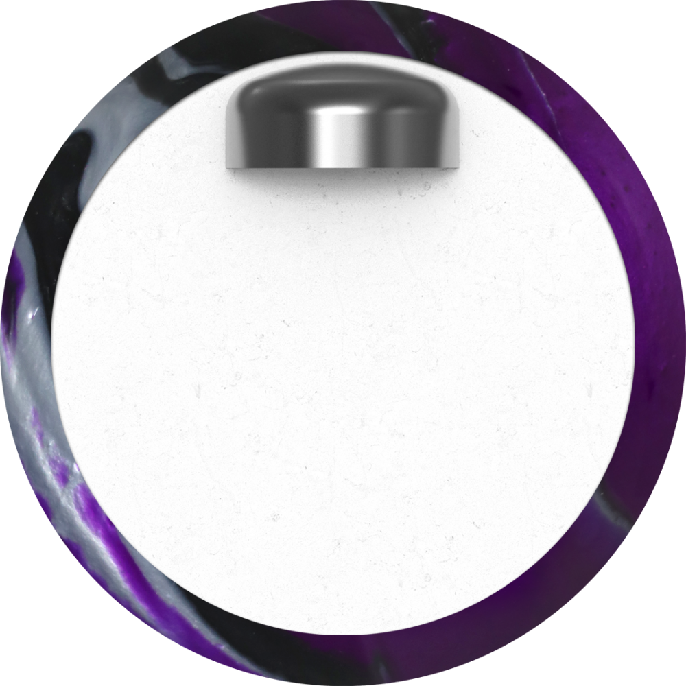 Motiv Aspire Purple/Black/Silver Spare Ball – Straight, Smooth Control