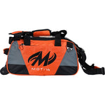 Motiv Ballistix 2 Ball Tote Bowling Bag Tangerine