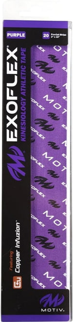 Motiv Exoflex Kinesiology Tape Packaging Purple