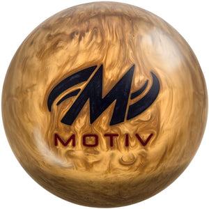 Motiv Golden Jackal Bowling Ball Logo