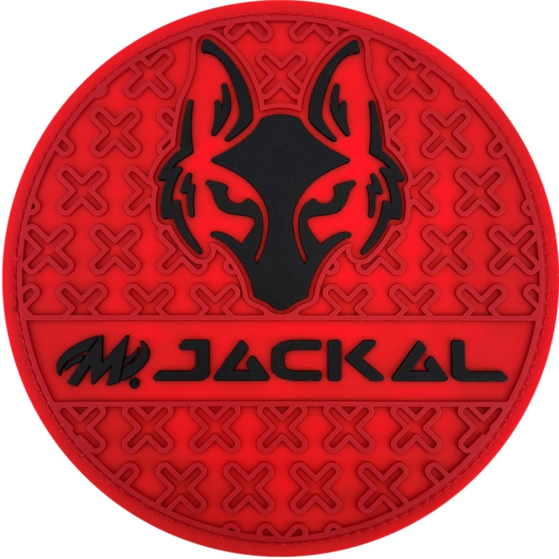 Motiv Jackal Grip Disk Shammy Bowling Towel Rubber Front