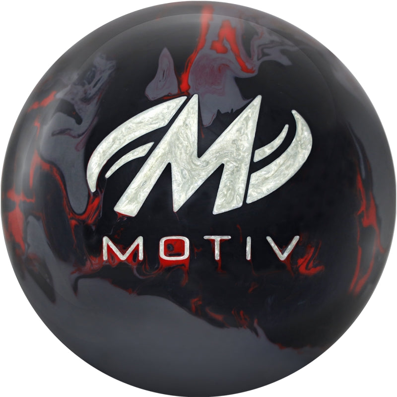 Motiv Jackal Onyx Solid Bowling Ball Logo
