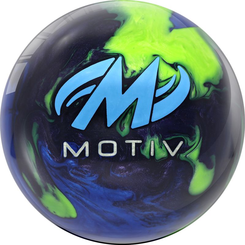 Motiv Nuclear Forge Pearl Bowling Ball Logo