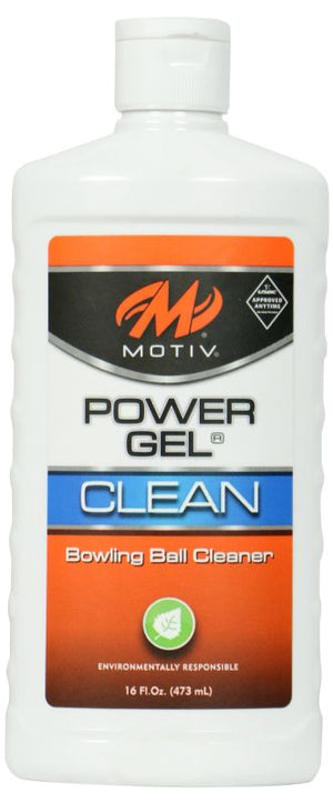 Motiv Power Gel Clean Bowling Ball Cleaner 16 oz. Bottle