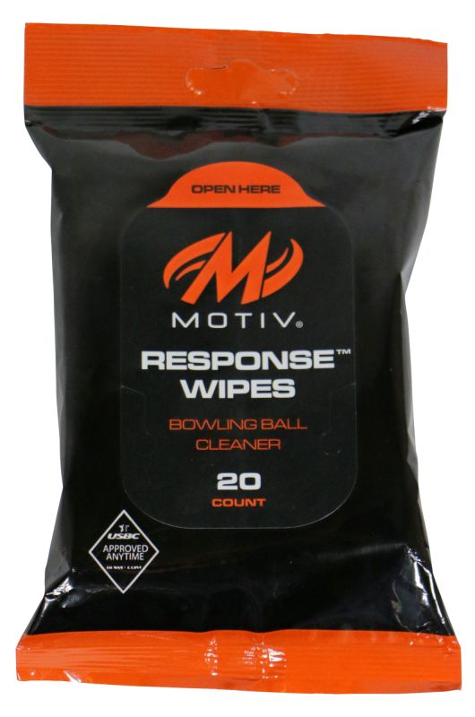 Motiv Response Bowling Ball Cleaning Wipes 20 Wipes