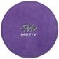 Motiv Disk Shammy Bowling Towel Purple
