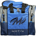 Motiv Shock 1 Ball Tote Bowling Bag Cobalt Blue