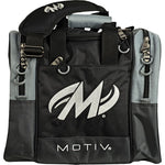 Motiv Shock 1 Ball Tote Bowling Bag Covert Black
