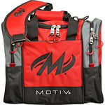 Motiv Shock 1 Ball Tote Bowling Bag Fire Red
