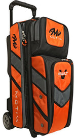 Motiv Vault 3 Ball Roller Bowling Bag Tangerine