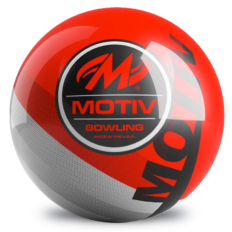 OnTheBall Motiv Velocity Red/Grey Bowling Ball
