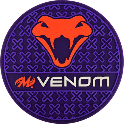 Motiv Venom Grip Disk Shammy Bowling Towel Rubber Front