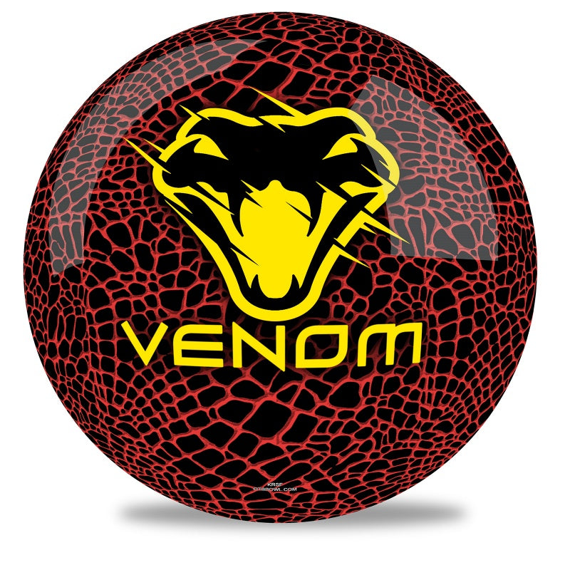 Motiv Venom Red/Yellow Bowling Ball