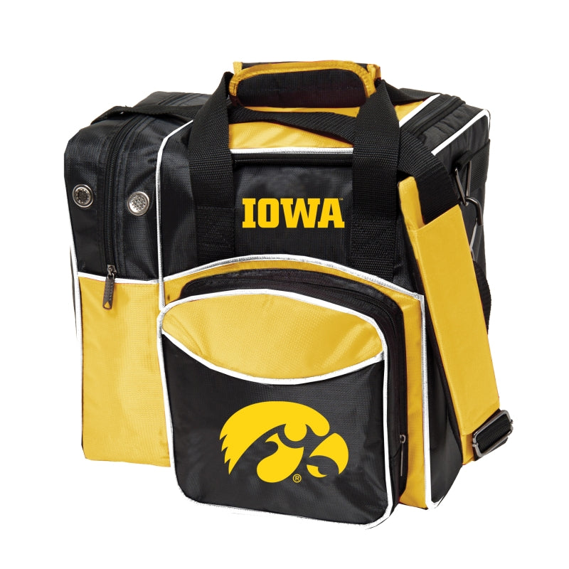 NCAA 1 Ball Tote Bowling Bag University Of Iowa