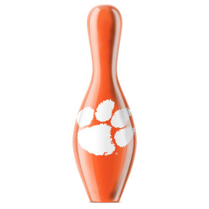OnTheBall Clemson Tigers Bowling Pin Back