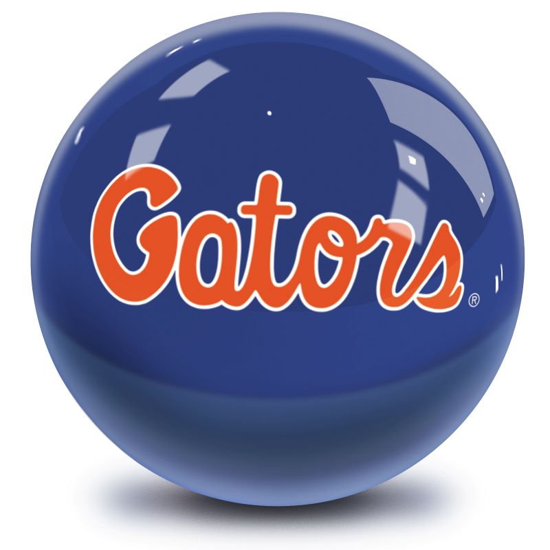 NCAA Florida Gators Bowling Ball Front