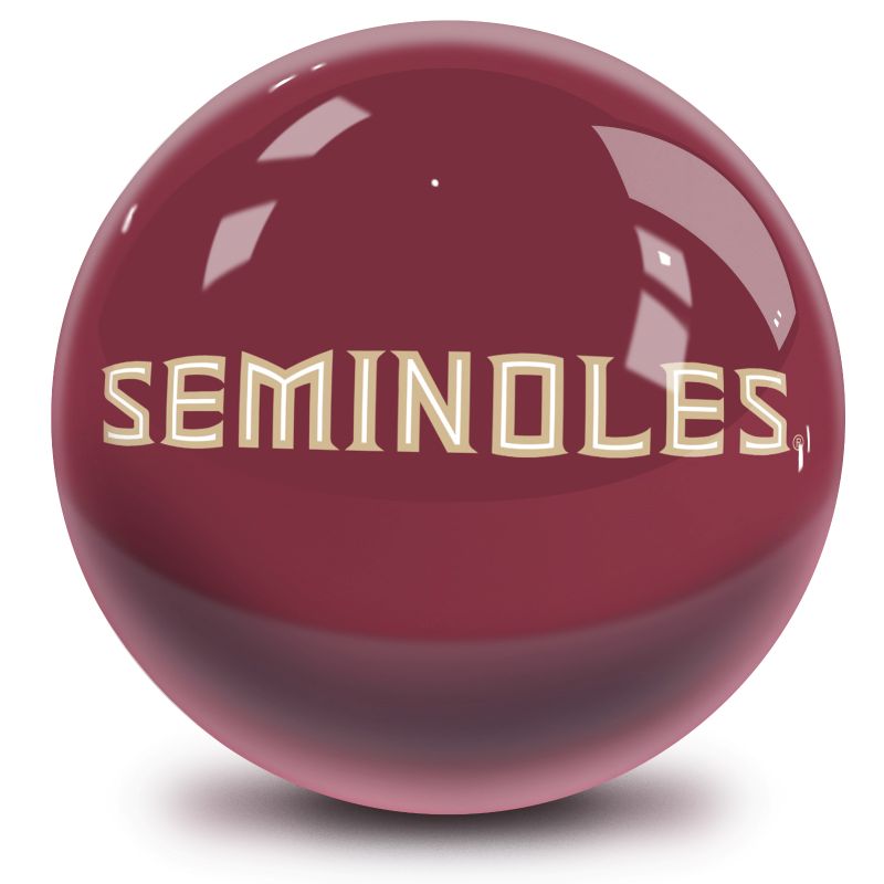 NCAA Florida State Seminoles Bowling Ball Front