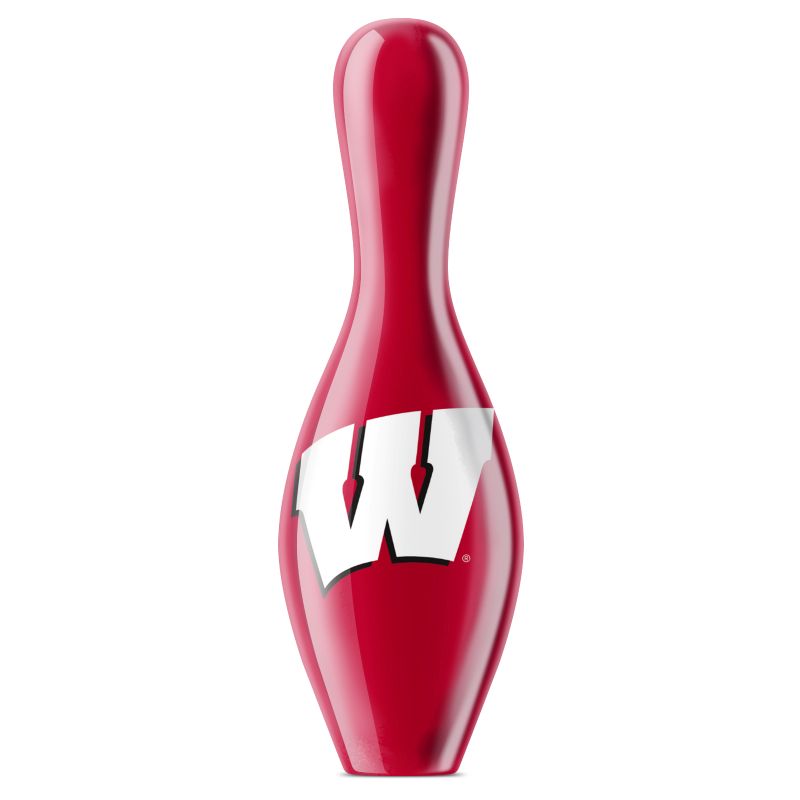 OnTheBall Wisconsin Badgers bowling pin
