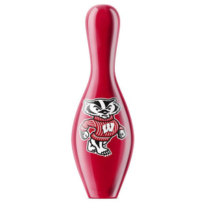 OnTheBall Wisconsin Badgers Bowling Pin Back