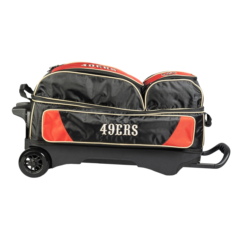 NFL 3 Ball Roller Bowling Bag Flat View