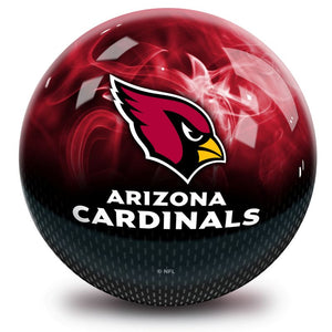 NFL Arizona Cardinals On Fire Bowling Ball Back
