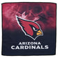 On Fire Dye Sub Towel Arizona Cardinals