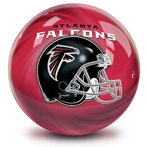 NFL Atlanta Falcons Helmet Bowling Ball Front