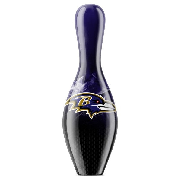 OnTheBall Baltimore Ravens On Fire bowling pin