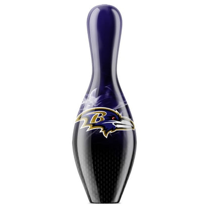 OnTheBall Baltimore Ravens On Fire bowling pin
