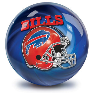 NFL Buffalo Bills Helmet Bowling Ball Front
