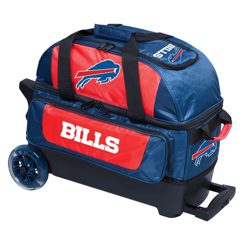 NFL 2 Ball Roller Bowling Bag Buffalo Bills