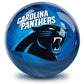 NFL Carolina Panthers Helmet Bowling Ball Back