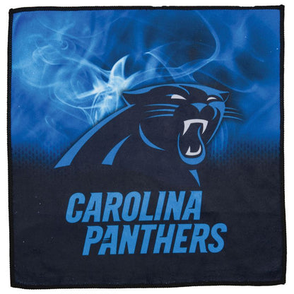 On Fire Dye Sub Towel Carolina Panthers