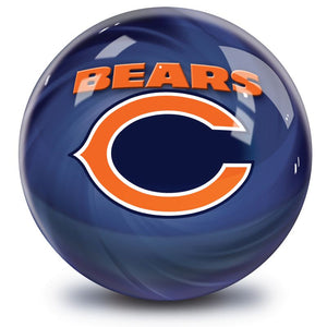 NFL Chicago Bears Helmet Bowling Ball Back